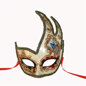 2021 naujų Venecijos kaukė andscape classic Europos stiliaus prabangūs grynas cproduction Partyenice Kostiumų Karnavalas Masque Dovanos