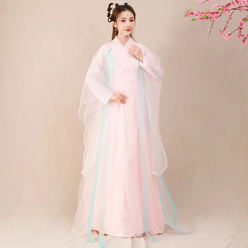 2022 Moterų Kinijos Hanfu Suknelė Kinijos Liaudies Šokių Kostiumai Tradicinių Pasakų Hanfu Suknelė Cosplay Hanfu Festivalis Apranga SL4161