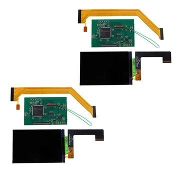3.0 Colių IPS LCD Ekrano Nintendo GBA SP V2.0 Balinimo Žaidimų Konsolės skystųjų KRISTALŲ Ekrane, Remontas, Dalys