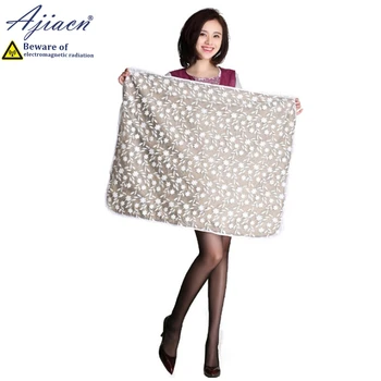 Ajiacn Originali Elektromagnetinės spinduliuotės ekranavimo sidabro pluošto antklodė anti-radiacijos Nėščioms moterims keturis sezonus antklodė