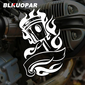 BLKUOPAR Variklio Motociklo Logotipas Šabloną, Pasirašyti Dviračių Motorinių Vektoriaus Automobilių Lipdukas Siluetas Grafika, Lipdukas Windows Kamieno Automobilių Lable