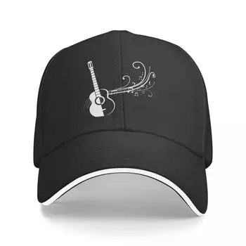 Gitaros Muzika, Beisbolas Hat Unisex Reguliuojamas Beisbolo Kepurės, Skrybėlės Moterims ir Vyrams