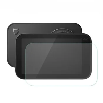 Grūdintojo Stiklo apsaugos Xiaomi Mijia 4K Mini Veiksmo Sporto Fotoaparato LCD Ekrano Apsauginės Plėvelės Diaplay Apsaugos Pilnas draudimas