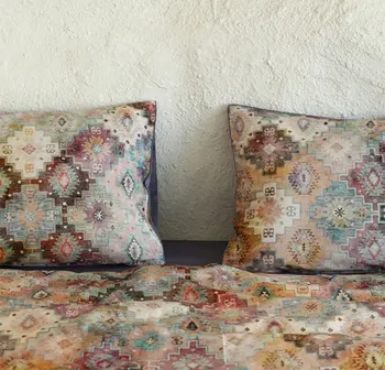 Mados derliaus geometrinis patalynės komplektas,retro dizainas medvilnės twin visą karalienės ir karaliaus namų tekstilės butas lapas pagalvės užvalkalą antklodė padengti