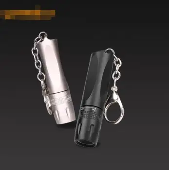 mini kišenėje nešiojami keychain paketų prižiūrėtojų raktinę led kempingas Žibintuvėlis Keychain Nešiojamų paketų prižiūrėtojų raktinę Šviesos Torch Key Chain Pagalbos Kempingas