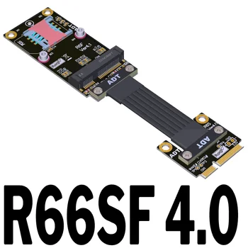 Mini-pcie belaidžio tinklo kortelė, adapteris ilgiklis, greičio juostos plotis: PCIe 3.0/4.0x1