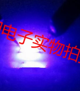 Mini SMD 0402 uv raudonos led diodas 1.0*0.5*0.4 mm 30mcd