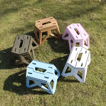 Naujas Sutirštės Plastiko Lankstymo Kėdžių, Namų Baldai, Kėdės Kojoms Traukinio Maza Vaikų Mažas Suolas Lauko Nešiojamų Žvejybos