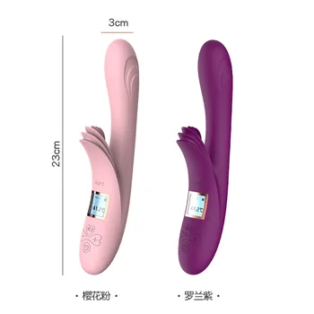 Naujas Vaizdo Ekranas Šildymo Vibratorius Moterų Seksualus Vibratorius, Suaugusiųjų Masažas Stick tarpvalstybinių Karšto