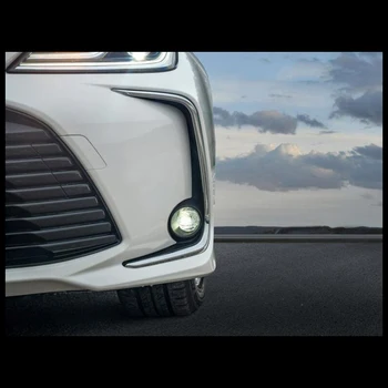 TOYOTA Corolla 2019 ABS Chrome 2VNT Automobilio Priekio priekinis žibintas Priešrūkinis Žibintas Vokų Antakių Padengti Trim Automobilių Optikos Reikmenys