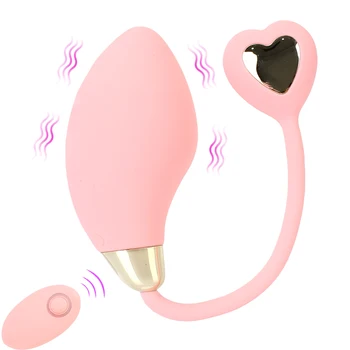 Vibruojantis Kiaušinis Kegel Kamuolius Nešiojami Rutulinis Vibratorius Silikono Nuotolinę G-Spot Klitorio Stimuliacijos Sekso Žaislai Moterims