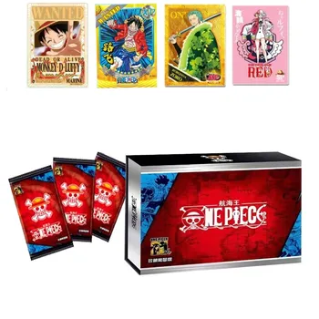 Vienas Gabalas Japonų Anime Kolekcija Kortelės Cartas Luffy Roronoa Sanji Nami Tcg Žaidimo Kortos 50-210pcs/box Vaikų Gimtadienio Dovana
